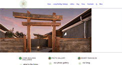 Desktop Screenshot of desertrainhouse.com